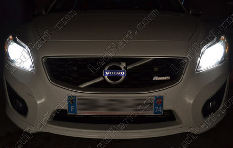 Main-beam headlights LED for Volvo V50