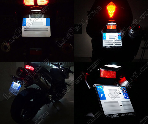 licence plate LED for Kawasaki ER-6F (2009 - 2011) Tuning