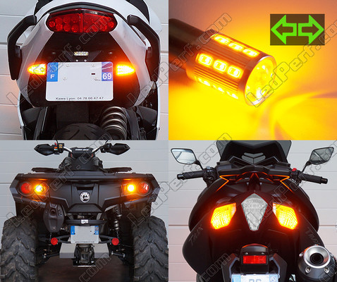 Rear indicators LED for Kawasaki KLR 250 Tuning