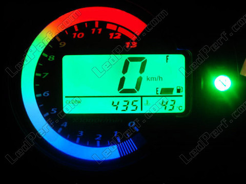 green Meter LED forkawasaki z750