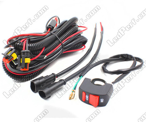 Power cable for LED additional lights Kawasaki ZRX 1100