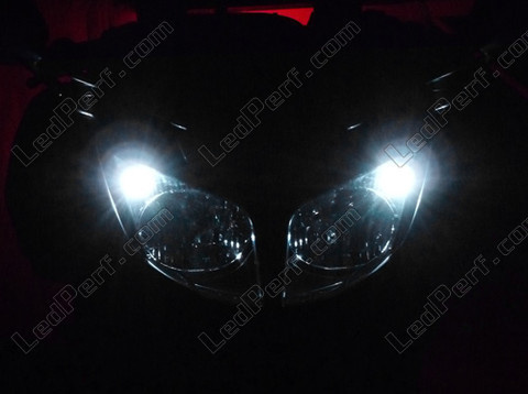 xenon white sidelight bulbs LED for Yamaha FJR 1300 Tuning