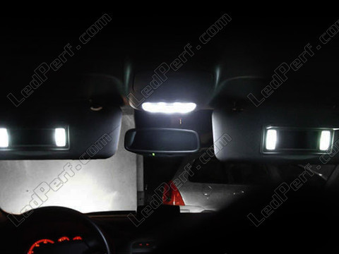 LED Sunvisor Vanity Mirrors Peugeot 307