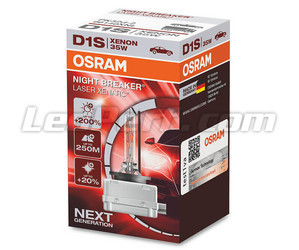 Osram Xenarc Night Breaker Laser Osram Xenon Bulb + 200% - 66140XNL in its packaging