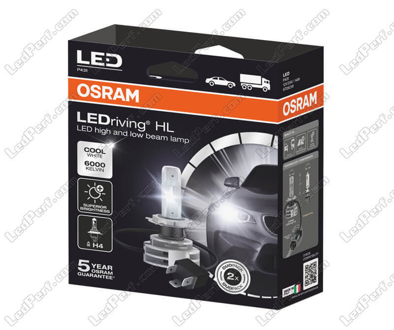H4 Osram led headlights, easy install , 72 Watts – BrightSparkLedAustralia