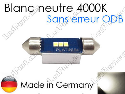 37mm LED bulb C5W with no OBC error - Anti-OBC error 5000K