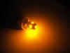 BAX9S H6W Xtrem LED bulb xenon effect Orange/Yellow
