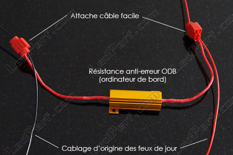 25W resistor - anti-OBC error - for LED