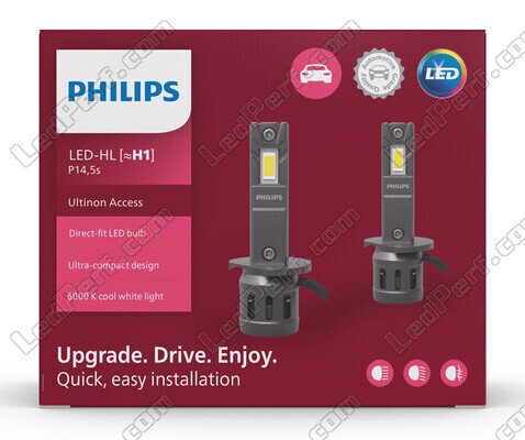 Philips Ultinon Access H1 LED Bulbs 12V - 11258U2500C2