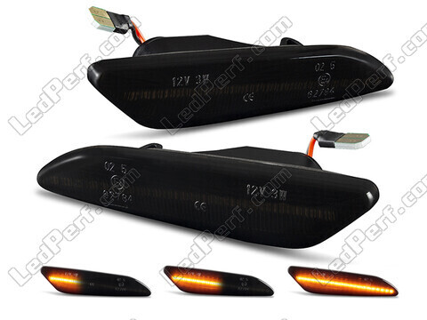 Dynamic LED Side Indicators for Alfa Romeo 147 (2005 - 2010) - Smoked Black Version