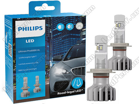 Philips LED bulbs packaging for Audi A1 - Ultinon PRO6000 approved