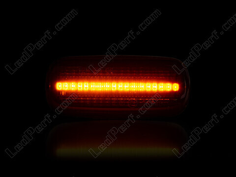 Maximum lighting of the dynamic LED side indicators for Audi A3 8L