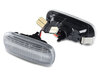 Side view of the sequential LED turn signals for Audi A6 C6 - Transparent Version