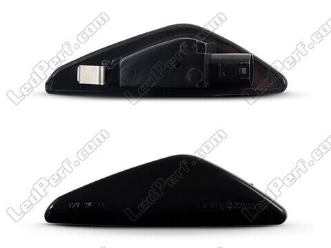 Connector of the smoked black dynamic LED side indicators for BMW X5 (E70)