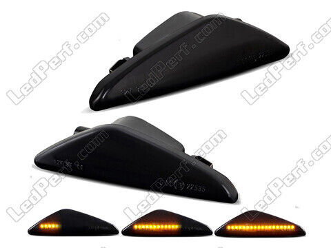 Dynamic LED Side Indicators for BMW X5 (E70) - Smoked Black Version