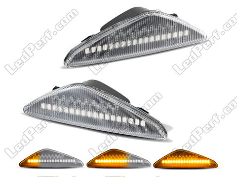 Sequential LED Turn Signals for BMW X5 (E70) - Clear Version