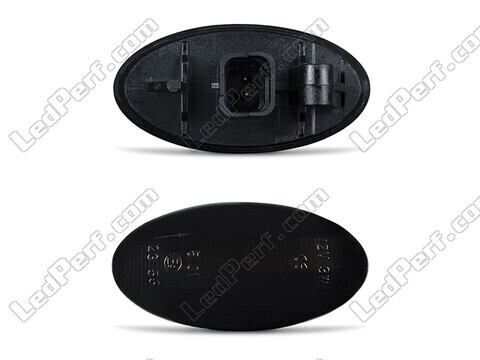 Connector of the smoked black dynamic LED side indicators for Citroen C2