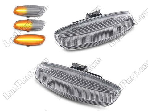 Sequential LED Turn Signals for Citroen C4 II - Clear Version