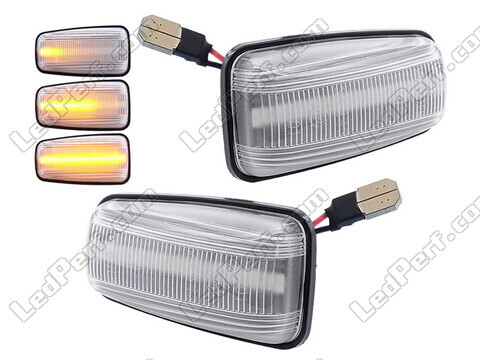 Sequential LED Turn Signals for Citroen Jumpy (2007 - 2012) - Clear Version