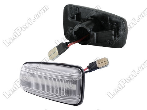 Side view of the sequential LED turn signals for Citroen Jumpy (2007 - 2012) - Transparent Version
