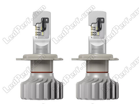 Pair of Philips LED bulbs for Fiat 500X - Ultinon PRO6000 Approved