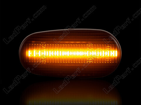 Maximum lighting of the dynamic LED side indicators for Fiat Bravo 2