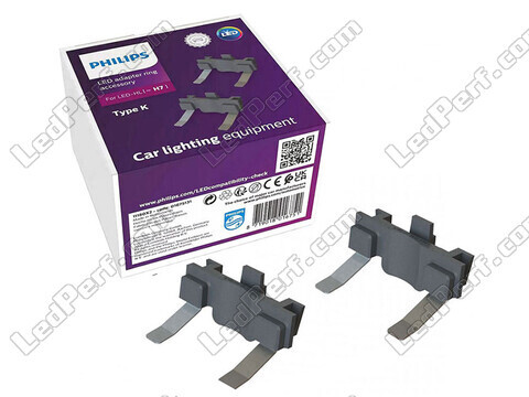 Bulb holder adapters for Approved Philips LED bulbs of Ford Focus MK4