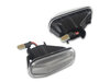 Side view of the sequential LED turn signals for Honda Accord 7G - Transparent Version