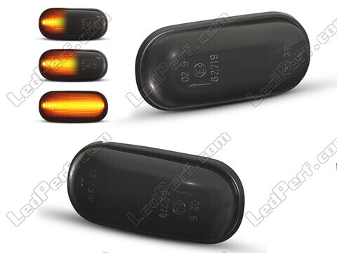 Dynamic LED Side Indicators for Honda Prelude 5G - Smoked Black Version