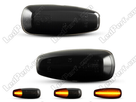 Dynamic LED Side Indicators for Hyundai I30 MK1 - Smoked Black Version
