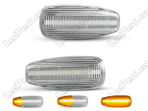 Sequential LED Turn Signals for Hyundai I30 MK1 - Clear Version