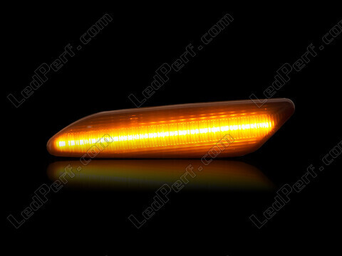 Maximum lighting of the dynamic LED side indicators for Lancia Ypsilon