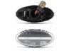 Connectors of the sequential LED turn signals for Mazda 5 phase 1 - transparent version