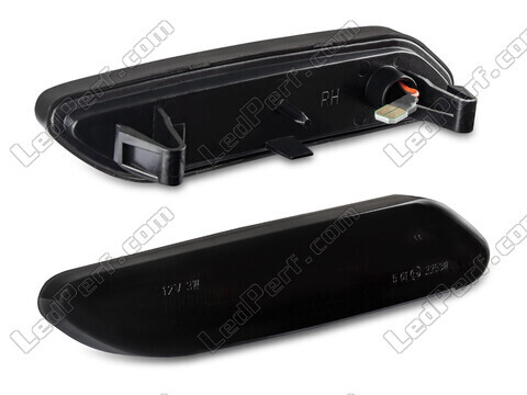 Side view of the dynamic LED side indicators for Mini Paceman (R61) - Smoked Black Version
