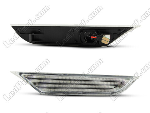 Connectors of the sequential LED turn signals for Nissan GTR R35 - transparent version