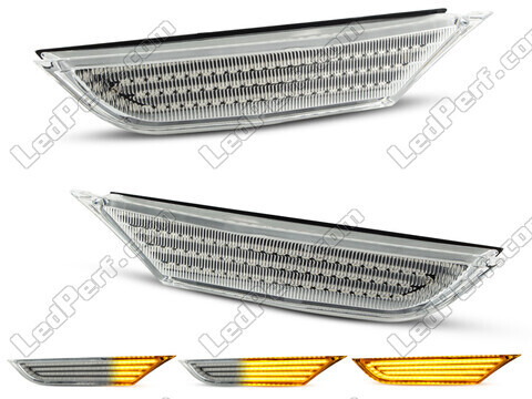 Sequential LED Turn Signals for Nissan GTR R35 - Clear Version