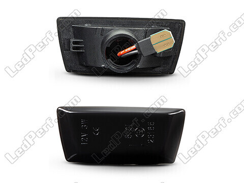 Connector of the smoked black dynamic LED side indicators for Opel Astra H