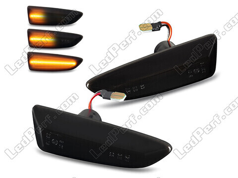 Dynamic LED Side Indicators for Opel Astra J - Smoked Black Version