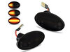 Dynamic LED Side Indicators for Opel Combo B - Smoked Black Version