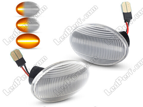 Sequential LED Turn Signals for Opel Corsa C - Clear Version