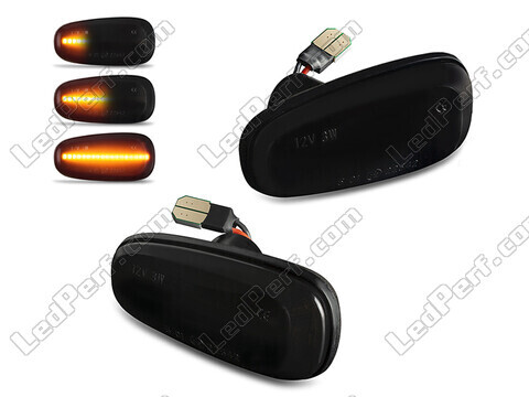 Dynamic LED Side Indicators for Opel Zafira A - Smoked Black Version