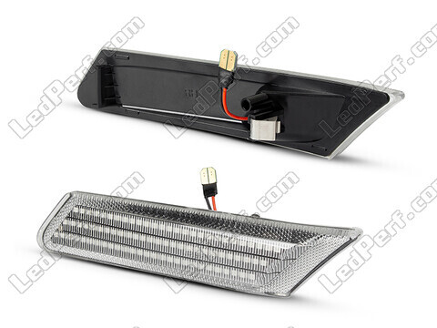 Side view of the sequential LED turn signals for Porsche 911 (997) - Transparent Version