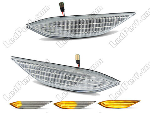 Sequential LED Turn Signals for Porsche Cayenne II (958) - Clear Version