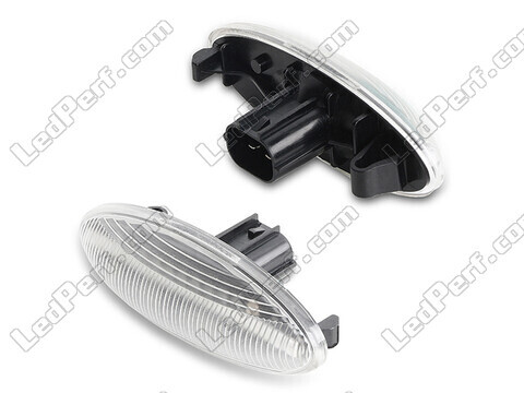 Side view of the sequential LED turn signals for Toyota Auris MK1 - Transparent Version