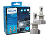 Philips LED bulbs packaging for Toyota Yaris 3 - Ultinon PRO6000 approved