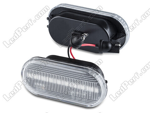 Side view of the sequential LED turn signals for Volkswagen Lupo - Transparent Version