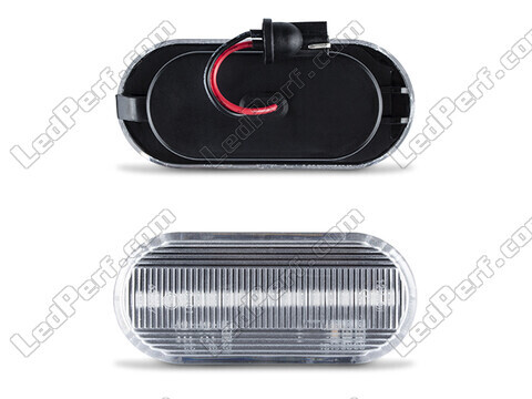 Connectors of the sequential LED turn signals for Volkswagen Polo 4 (9N1) - transparent version