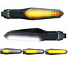 2-in-1 dynamic LED turn signals with integrated Daytime Running Light for Ducati Monster 821