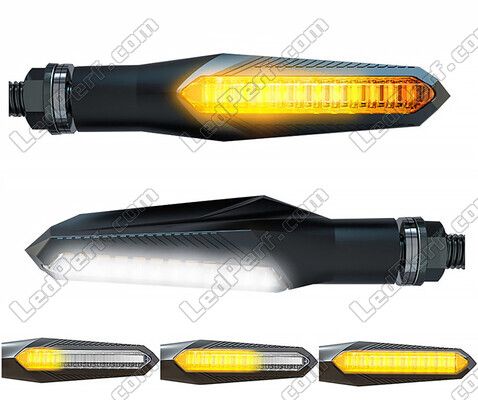 2-in-1 dynamic LED turn signals with integrated Daytime Running Light for Ducati Monster 821