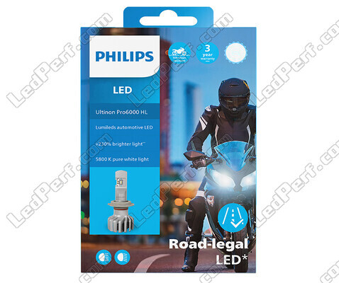 Philips LED Bulb Approved for Honda CBR 1000 RR (2008 - 2011) motorcycle - Ultinon PRO6000